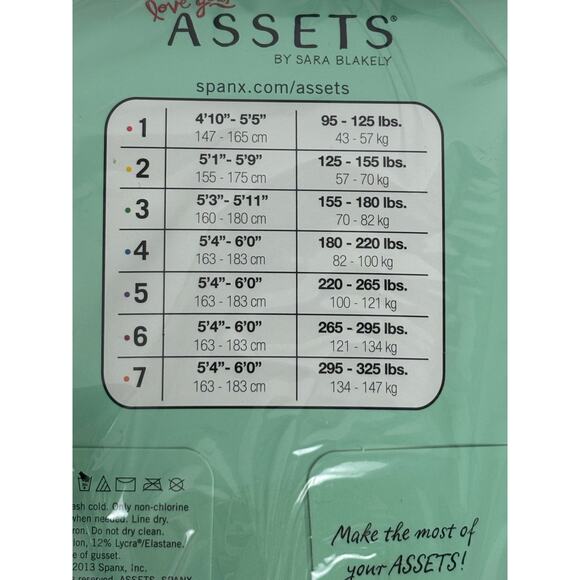 Spanx Love Your Assets 3 PACK Textured Shaping Tights Black Size 2 NEW - Picture 5 of 7